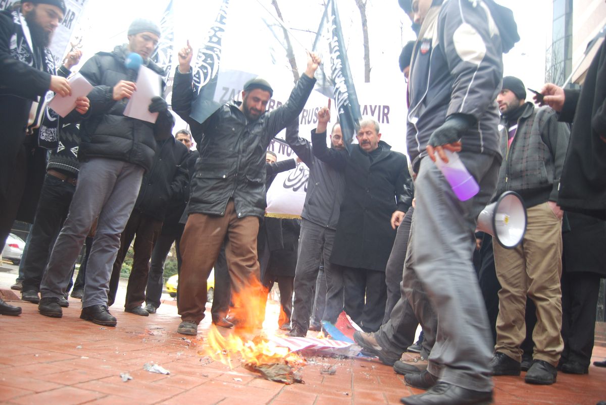 Ankara\'da \'Abd\' Protestosu