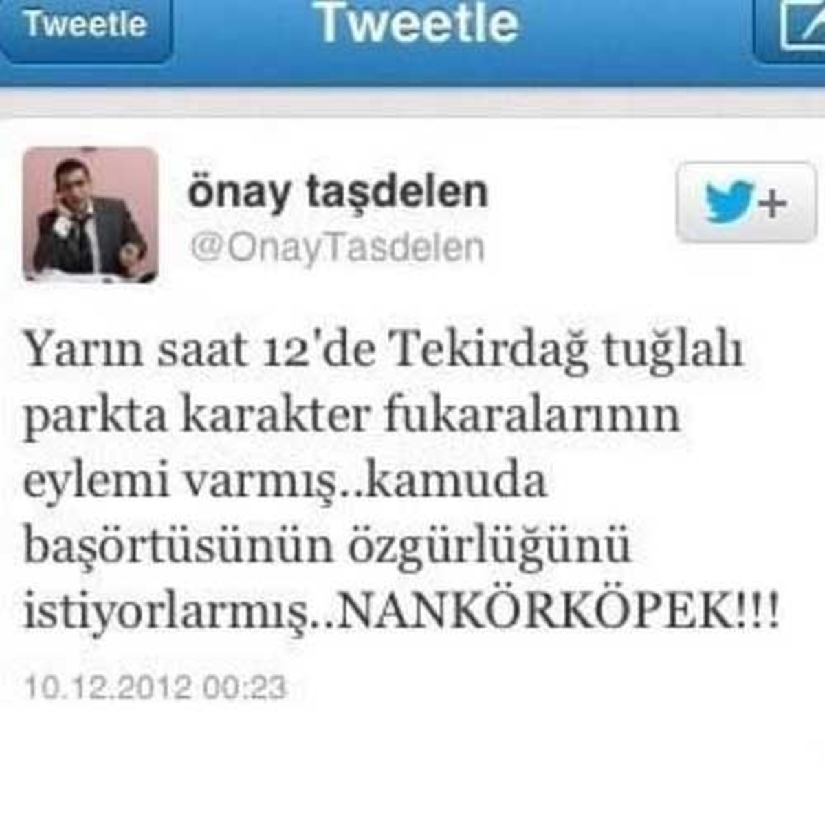 CHP'li Başkandan Başörtülülere: Nankör Köpekler