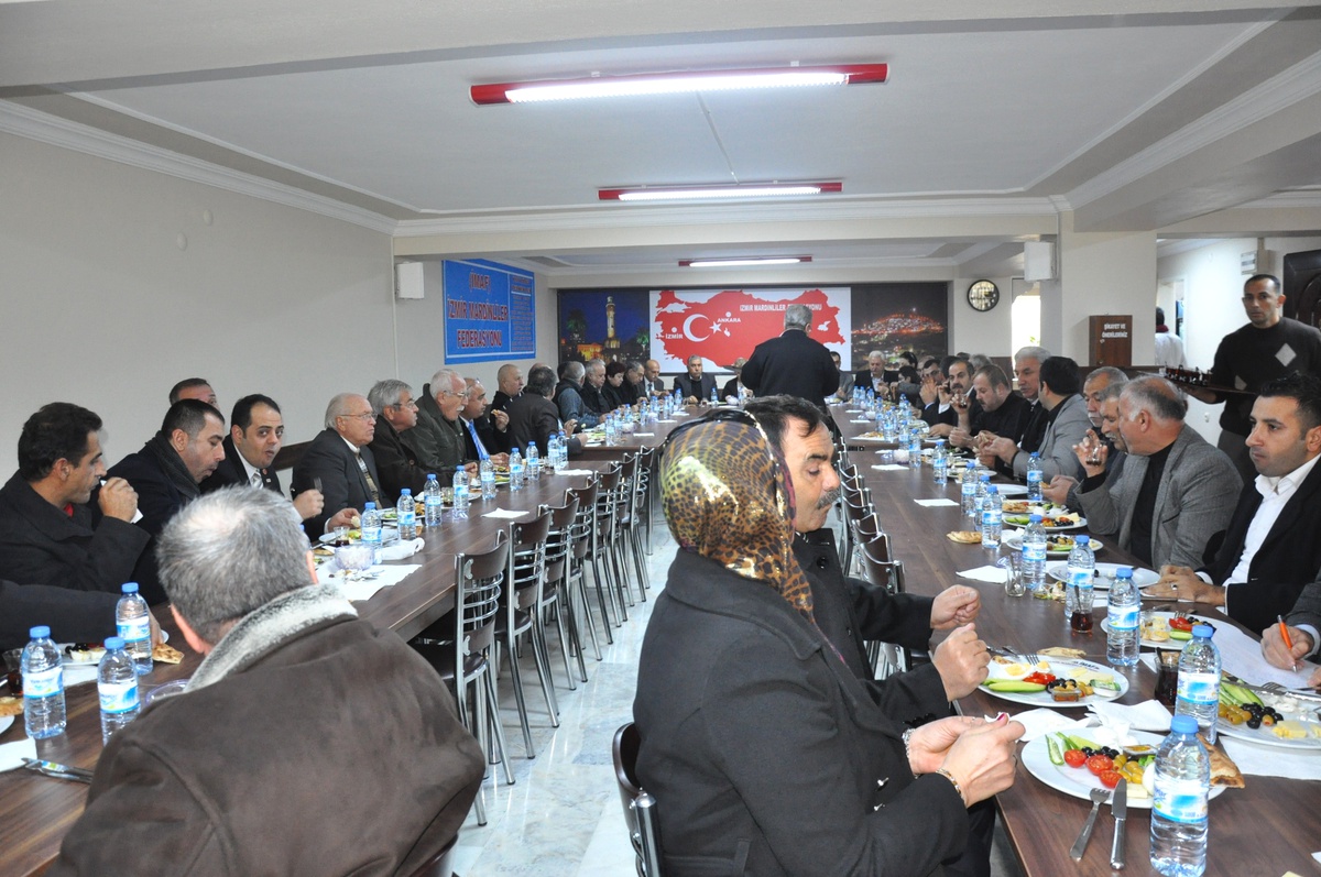 İmaf, Konak Mahalle Muhtarlarıyla Bir Araya Geldi