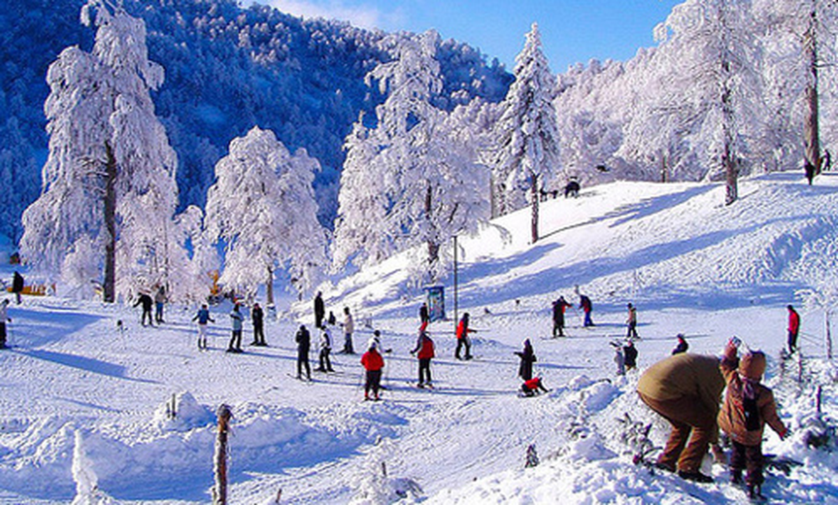 Kartepe\'de Kar Kalınlığı Bir Metreye Ulaştı (Fotoğraflı