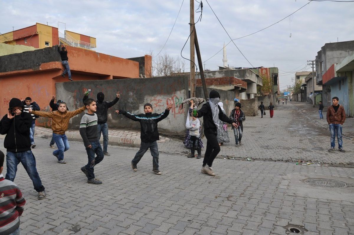 Silopi\'de İzinsiz Gösteri