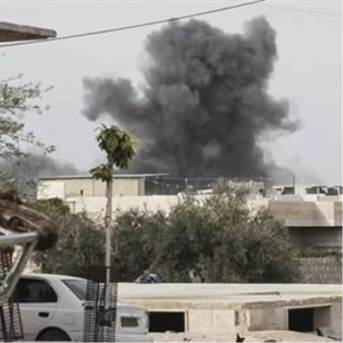 Suriye'de Fırına Bomba