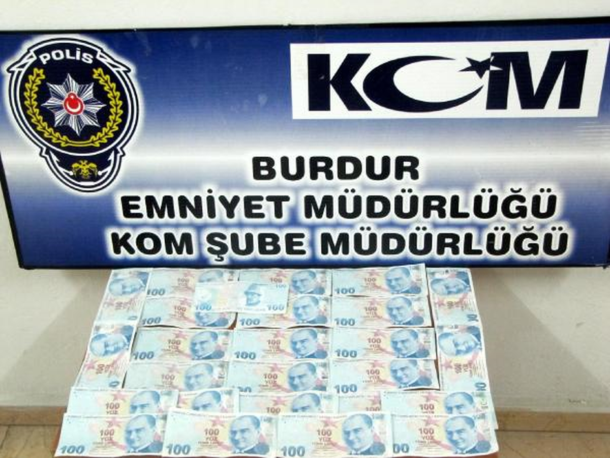 Burdur\'da Sahte Para Operasyonu