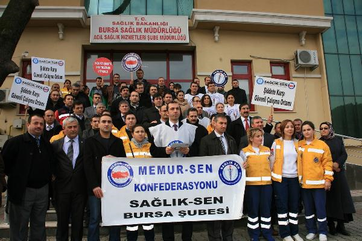 Doktora Saldırıya Tepki