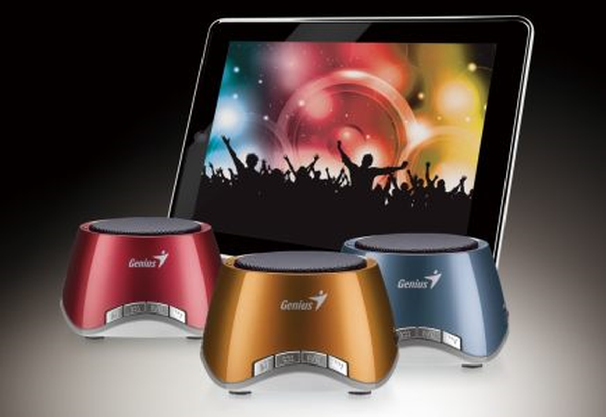 Genius\'tan Hem Hoparlör Hem MP3 Çalar