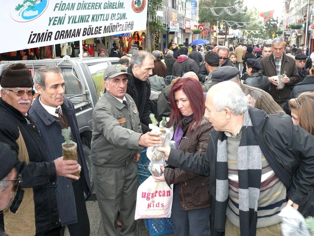Orman Müdürlüğünden Teşekkür Fidanı