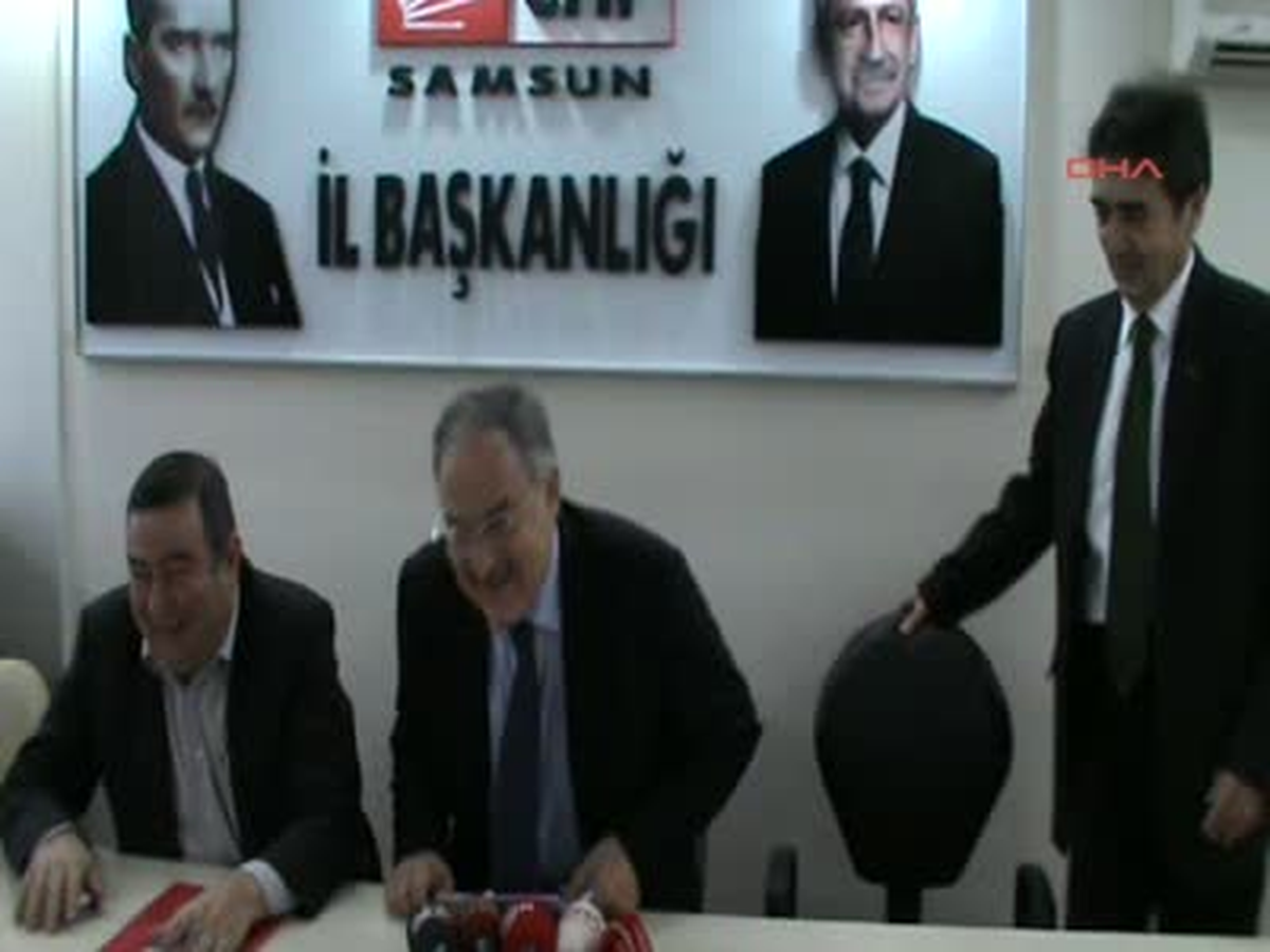Samsun CHP Genel Başkan Yardımcısı Haluk Koç Arınç Gevezeliğe Yakalanmış CHP Genel Başkan...