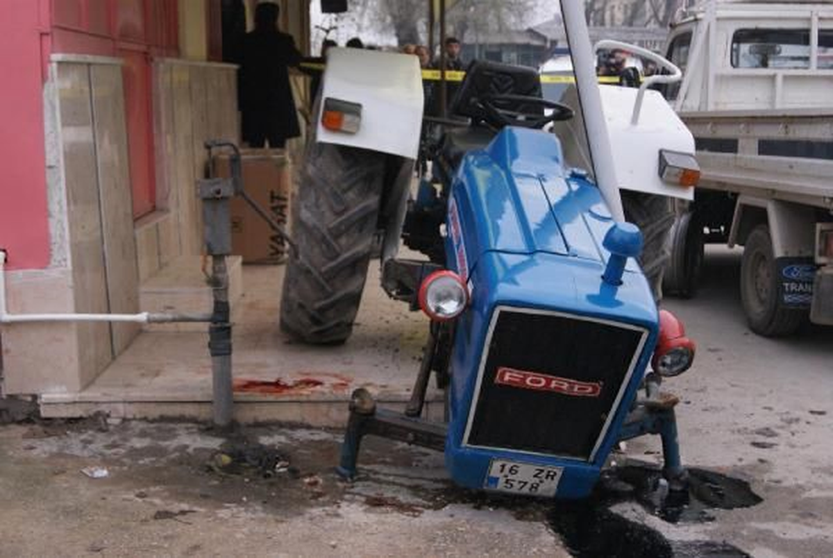 Traktörle Hasmını Ezdiği İddiası
