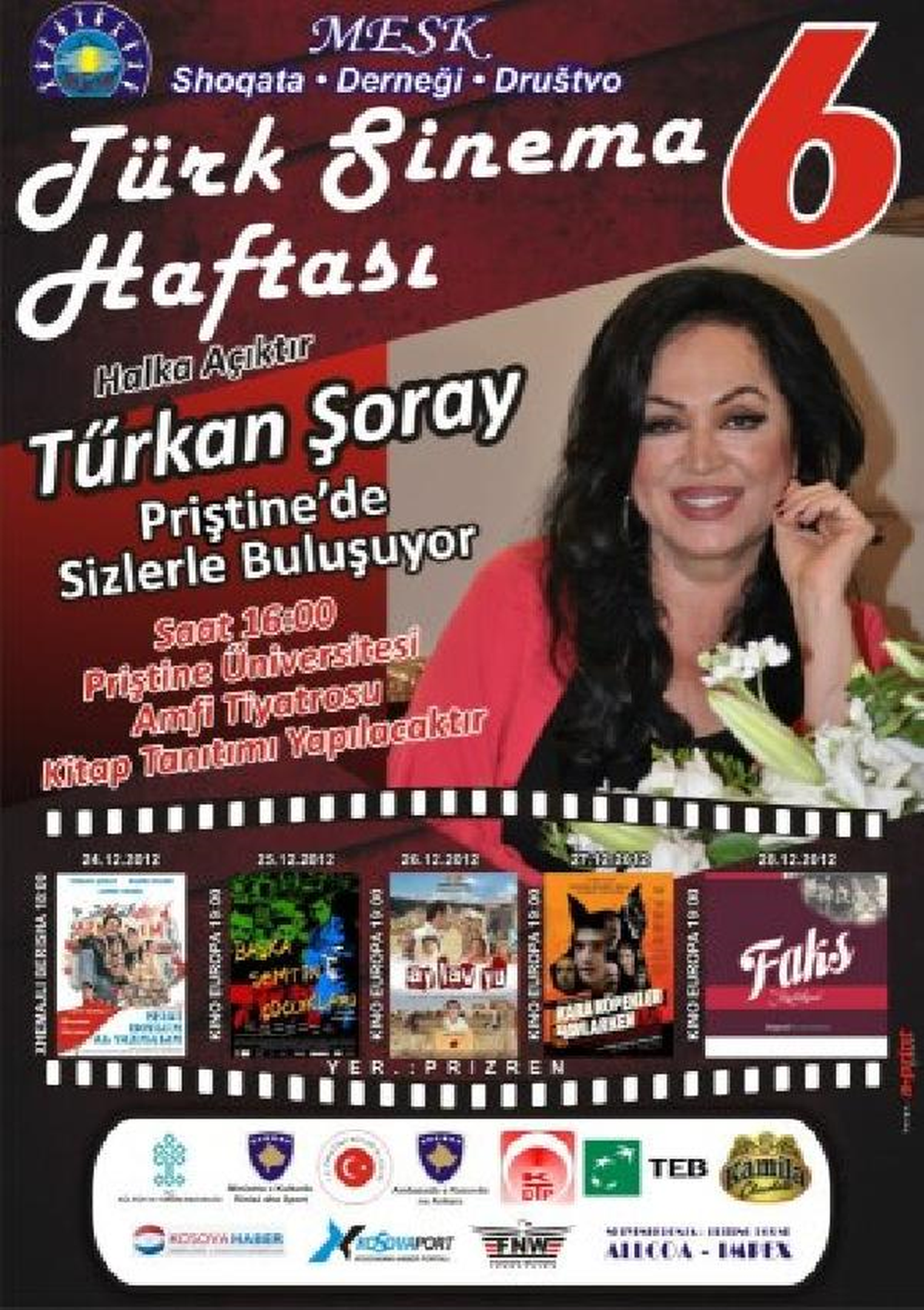 Türkan Şoray Kosova\'da