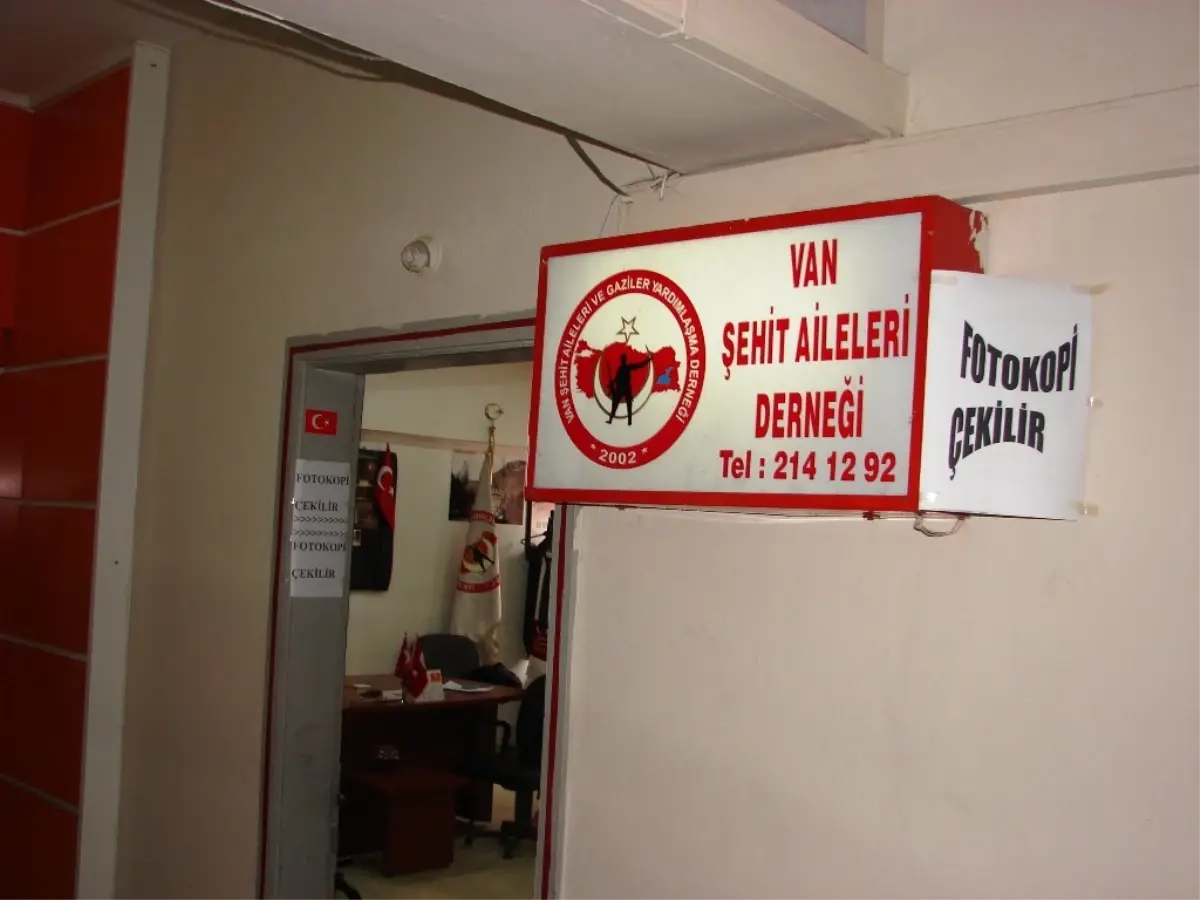 Van Şehit Aileleri Derneği'nin Acı Durumu