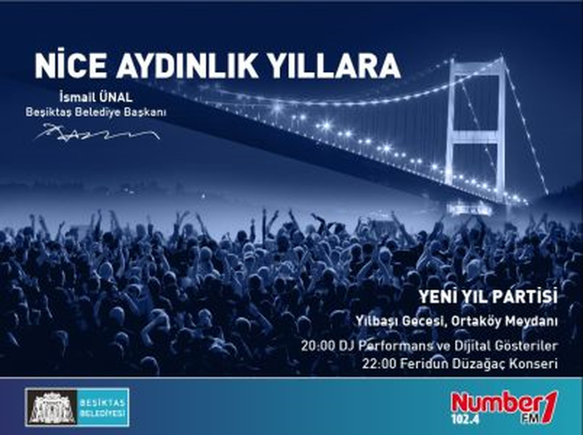 Yeni Yıl Partisi\'nde Feridün Düzağaç