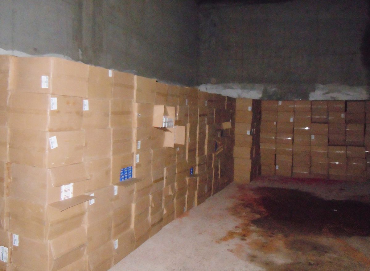 6 Bin 400 Adet Kaçak Makaron Ele Geçirildi
