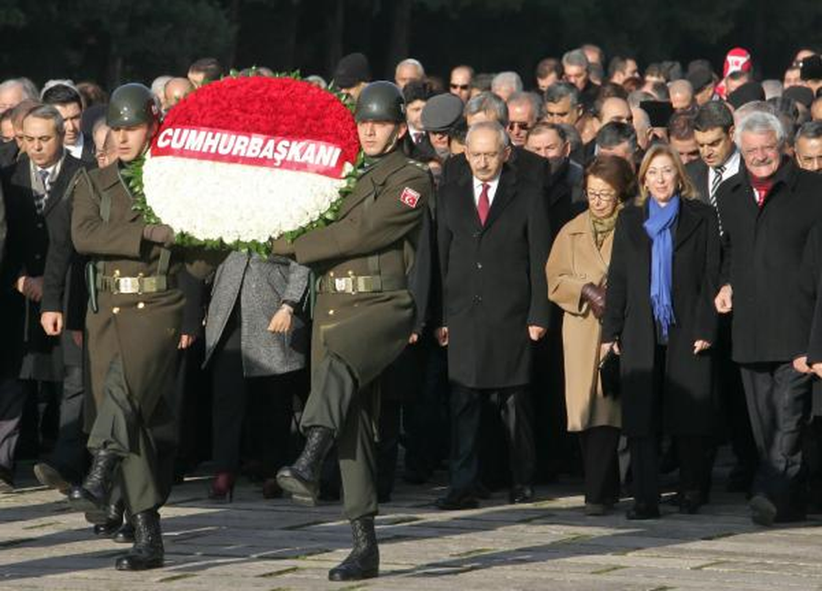 İkinci Cumhurbaşkanı İnönü Kabri Başında Anıldı