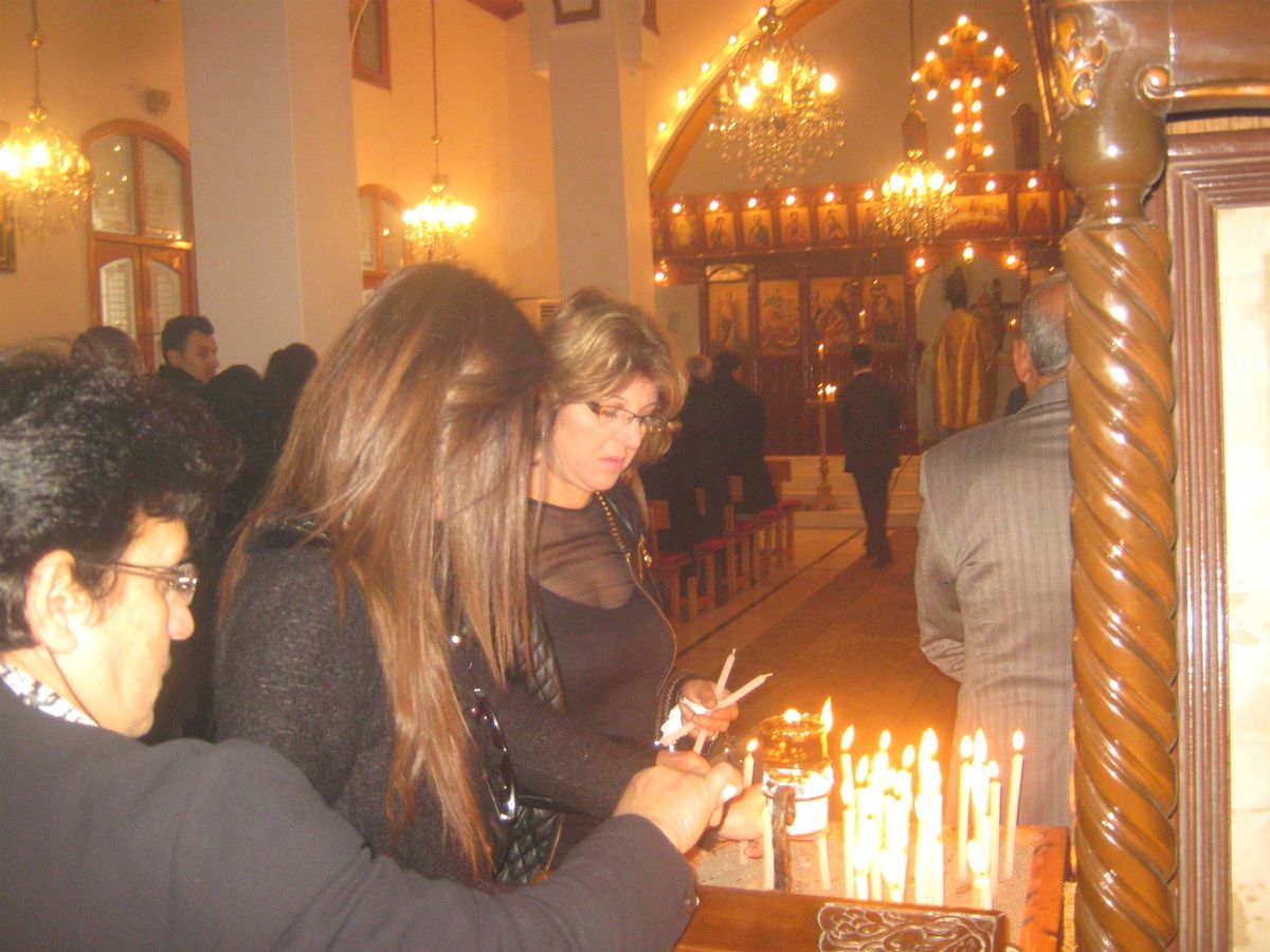Samandağ\'da Hıristiyanlar Noel\'i Kutladı