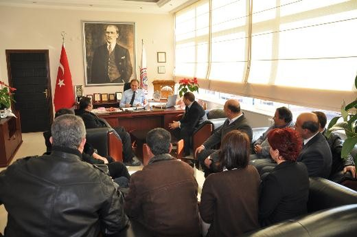 Selanikliler Derneği\'nden Başkan Dalgıç\'a Ziyaret