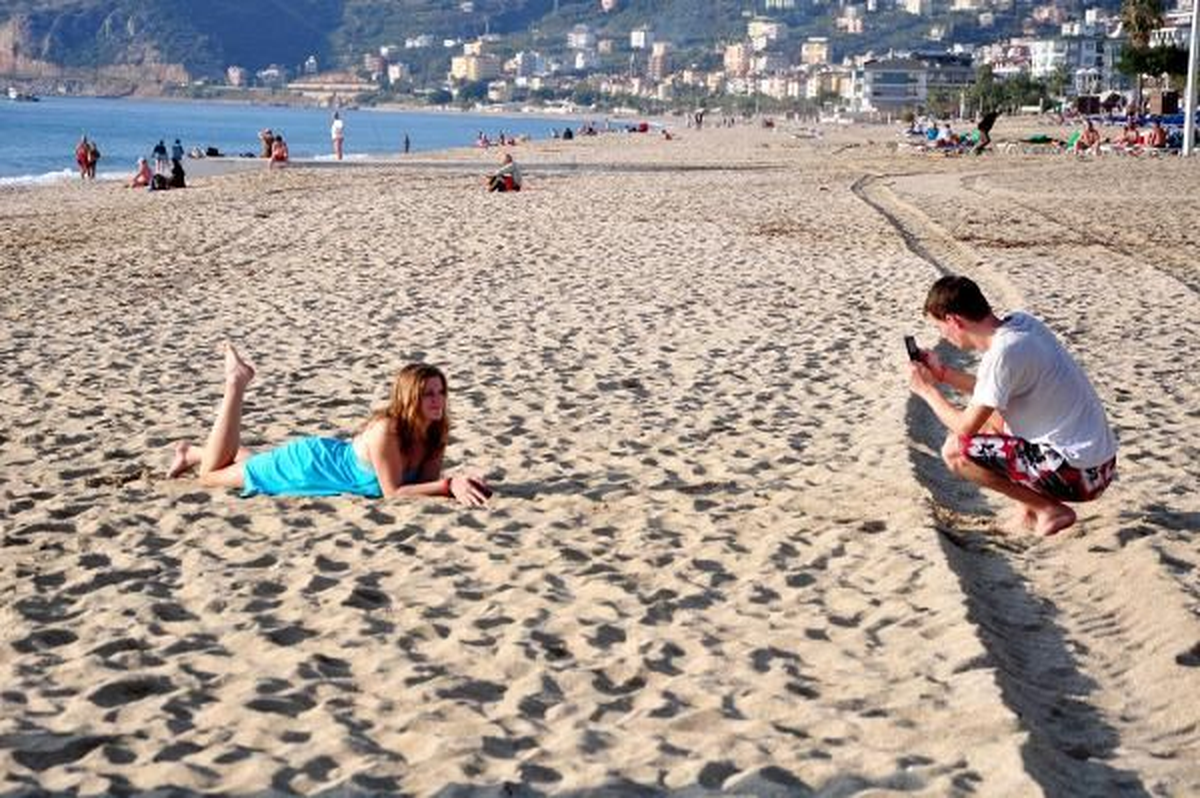Antalya\'da Sıcak Hava