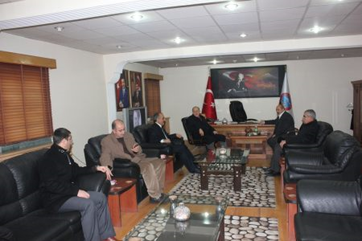 Başkan Arslan'a Kültür Eğitim Vakfından Ziyaret