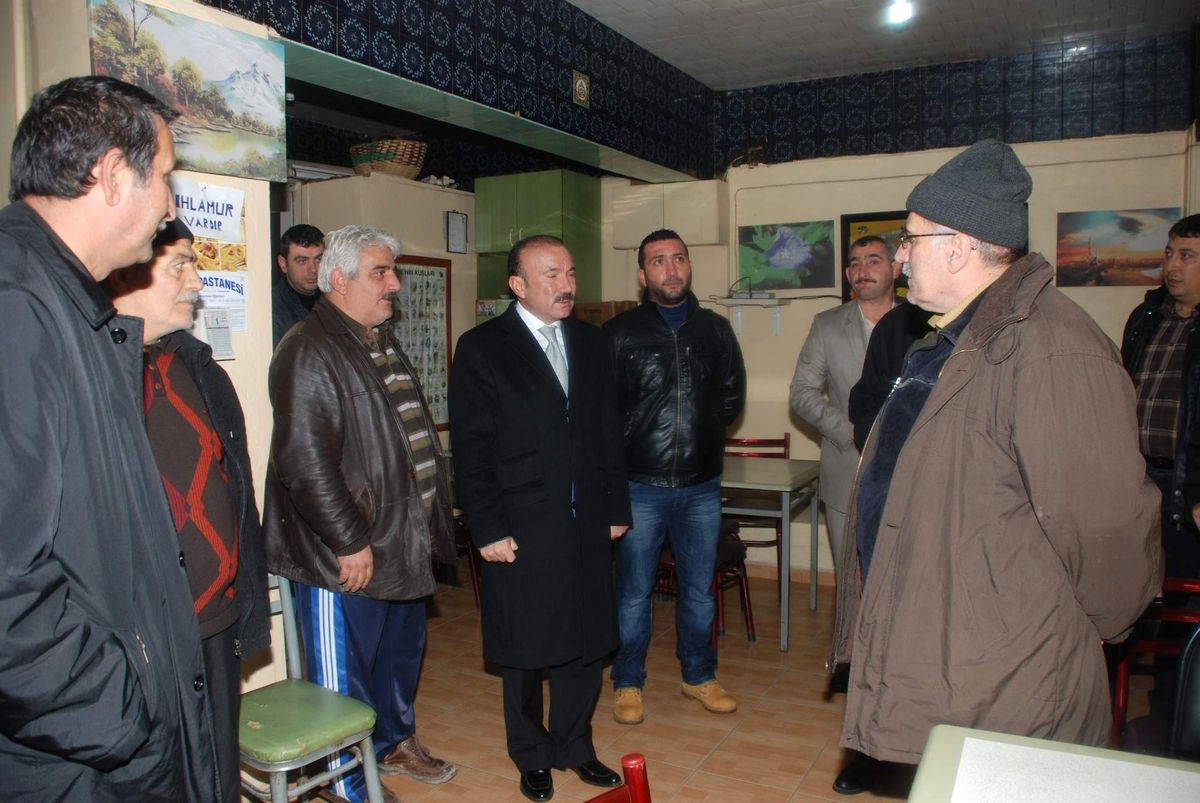 Başkan Doğan,kuruçeşme Esnafını Dinledi