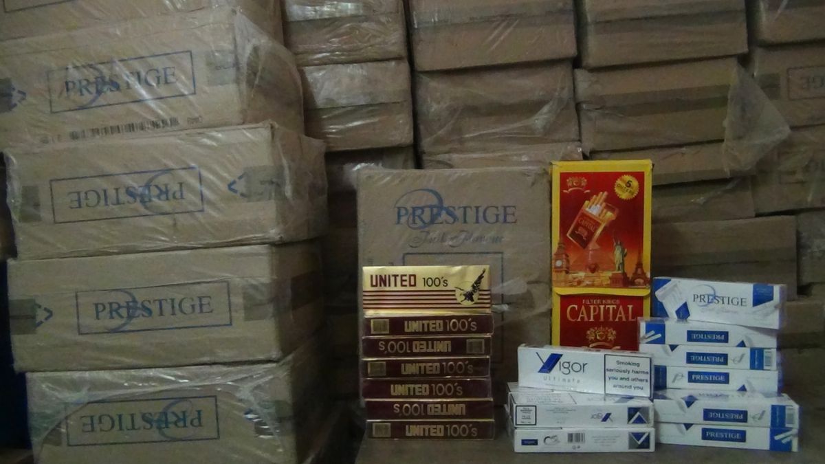 20 Bin 900 Paket Kaçak Sigara Ele Geçirildi
