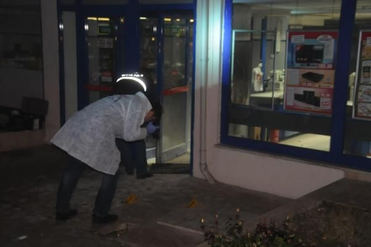 Edirne\'de Markete Molotoflu Saldırı