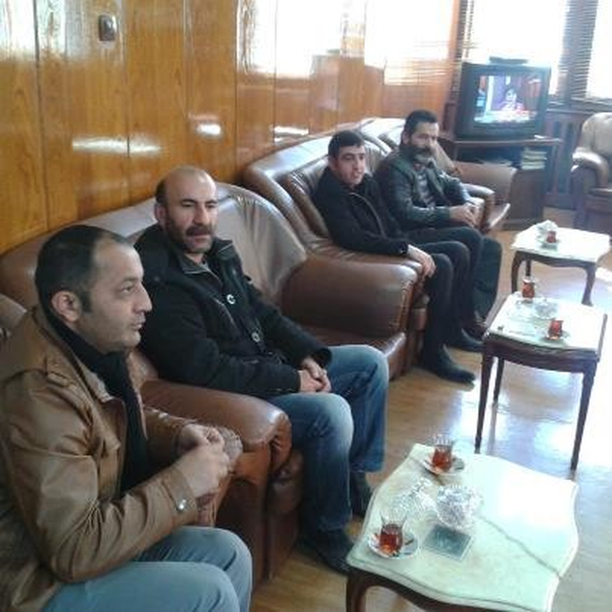 Esnaftan Başkan Bedirhanoğlu\'na Teşekkür Ziyareti