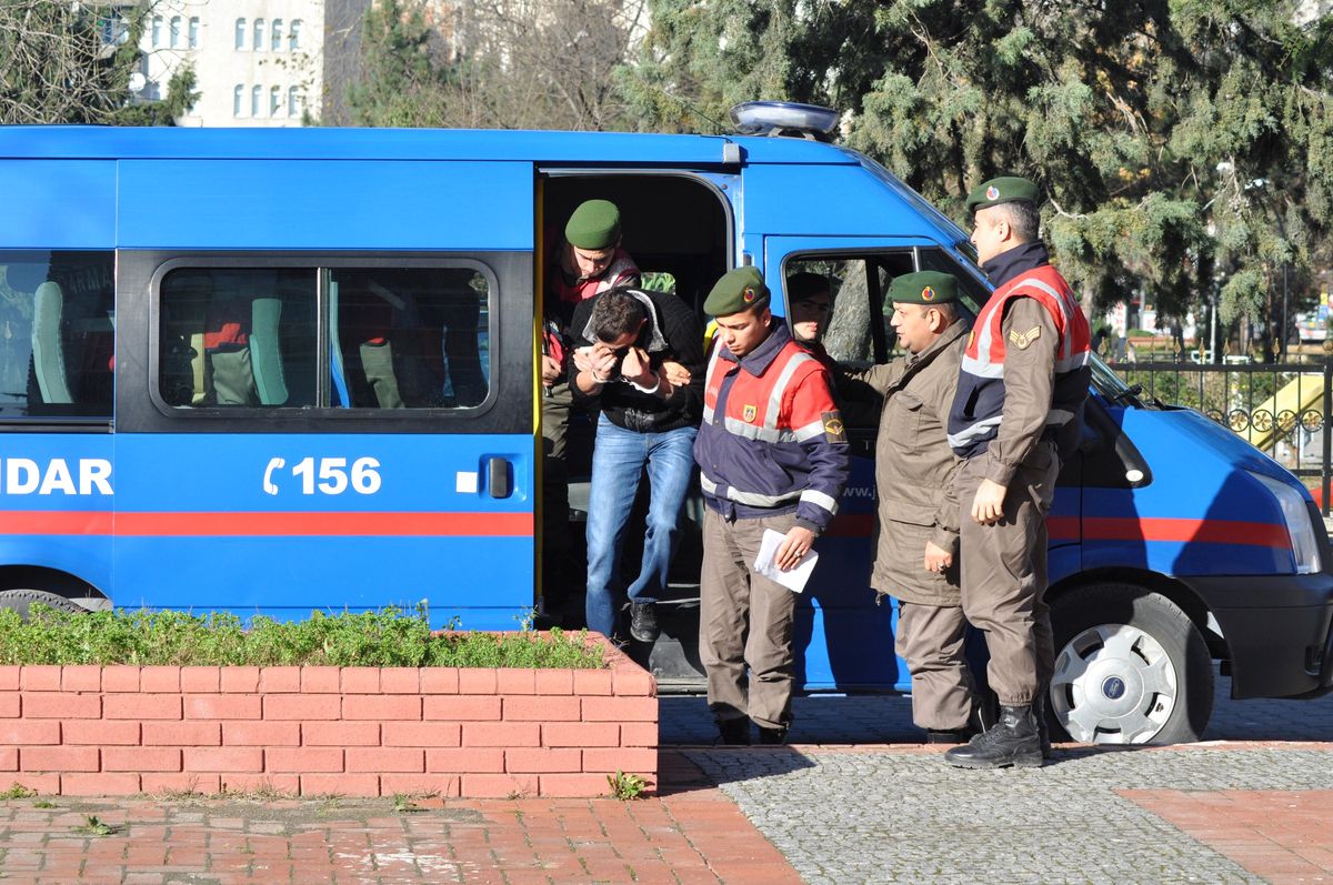Gasp Zanlıları Adliyeye Sevk Edildi