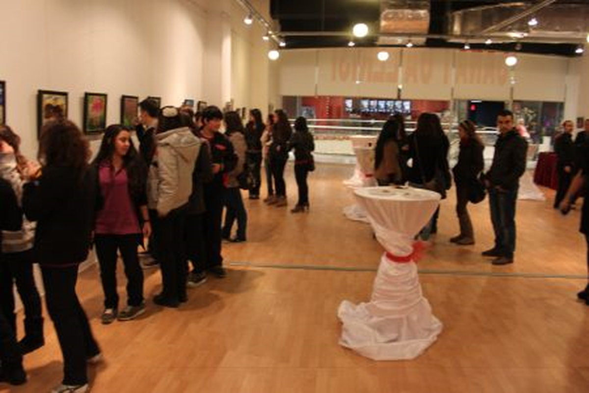 Hacı Demirci Resim Sergisi Prime Mall Antakya\'da