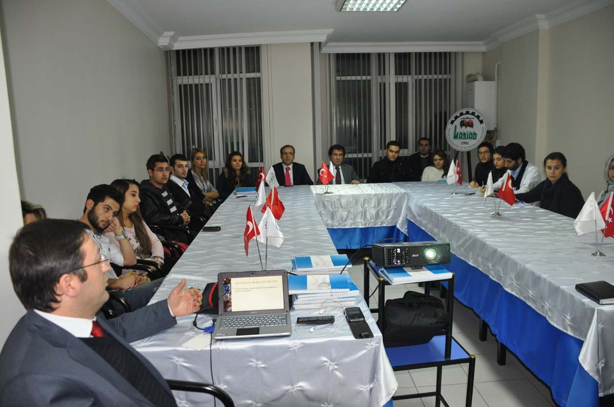 Üniversite Öğrencileri Masiad\'ı Ziyaret Etti