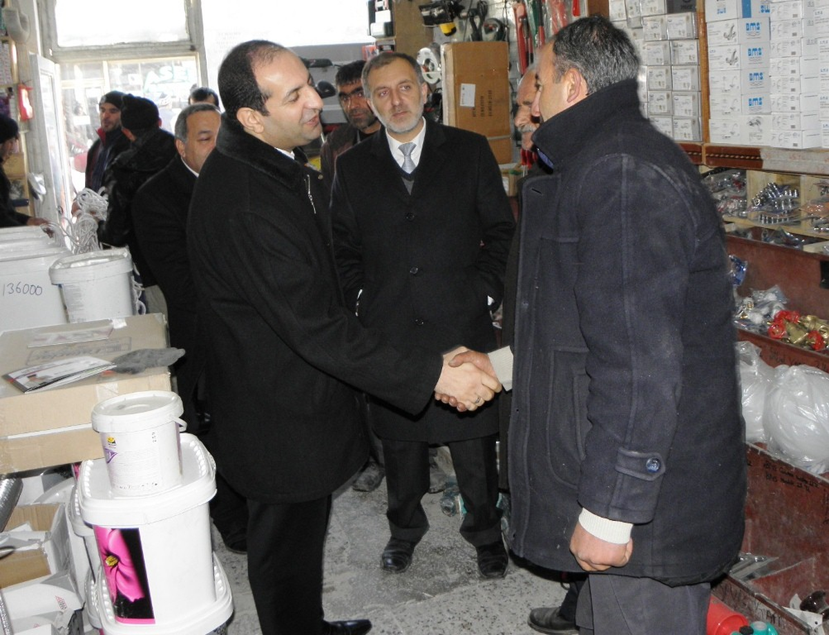 AK Parti Van Milletvekili Fatih Çiftci\'den Esnaf Ziyareti