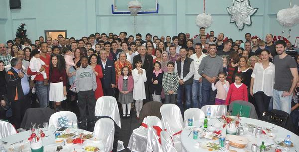 Banvit Basketbol Kulübü\'nde Yeni Yıl Coşkusu