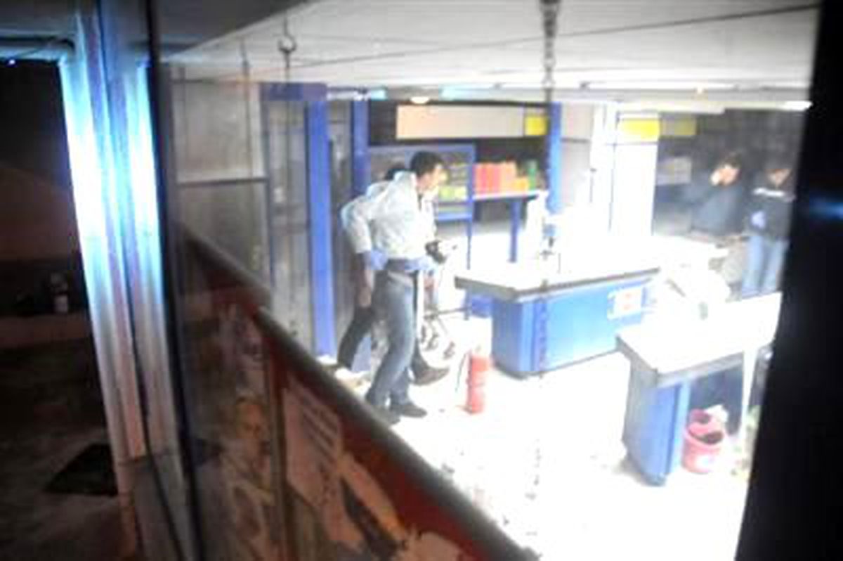 Edirne\'de Markete Molotoflu Saldırı
