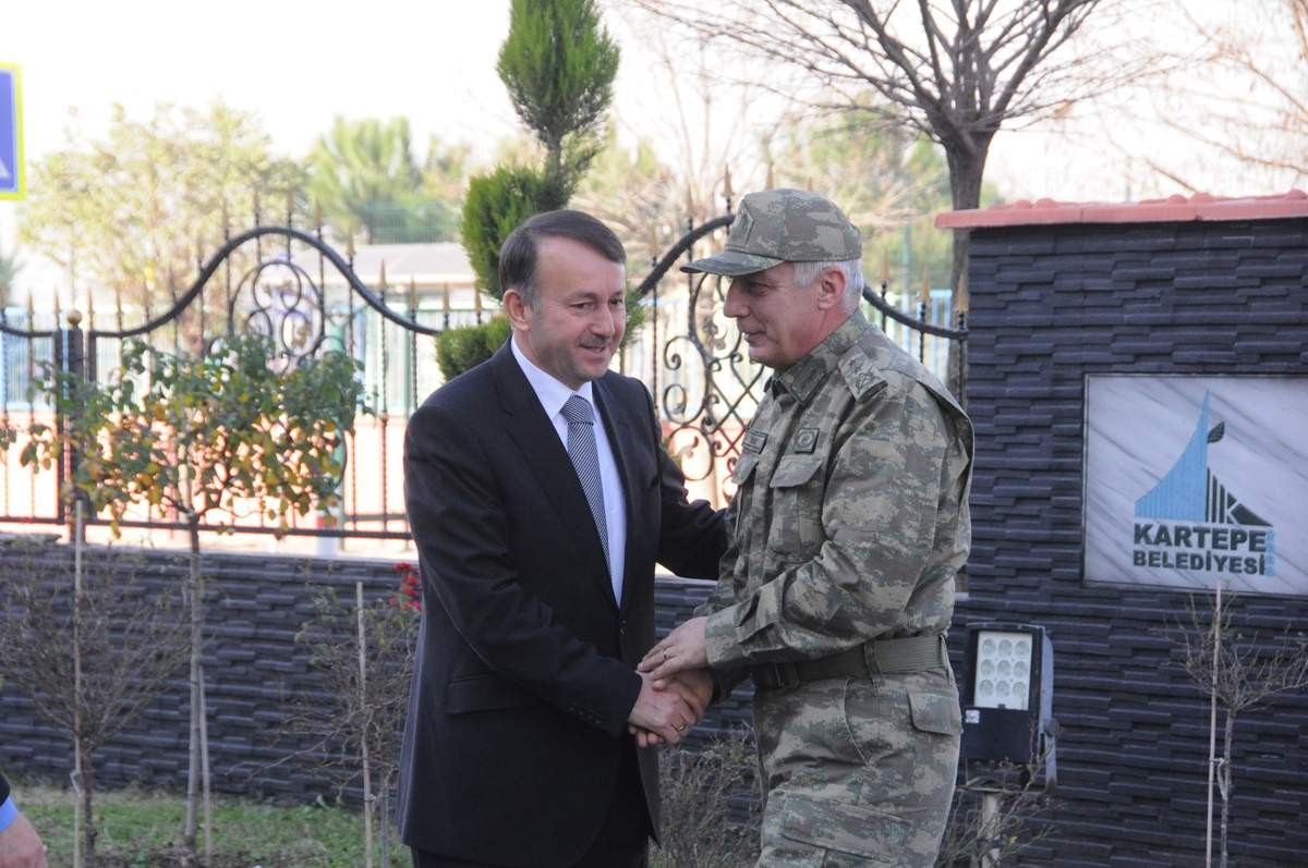 Edok Komutanı Başkan Karabalık'ı Ziyaret Etti