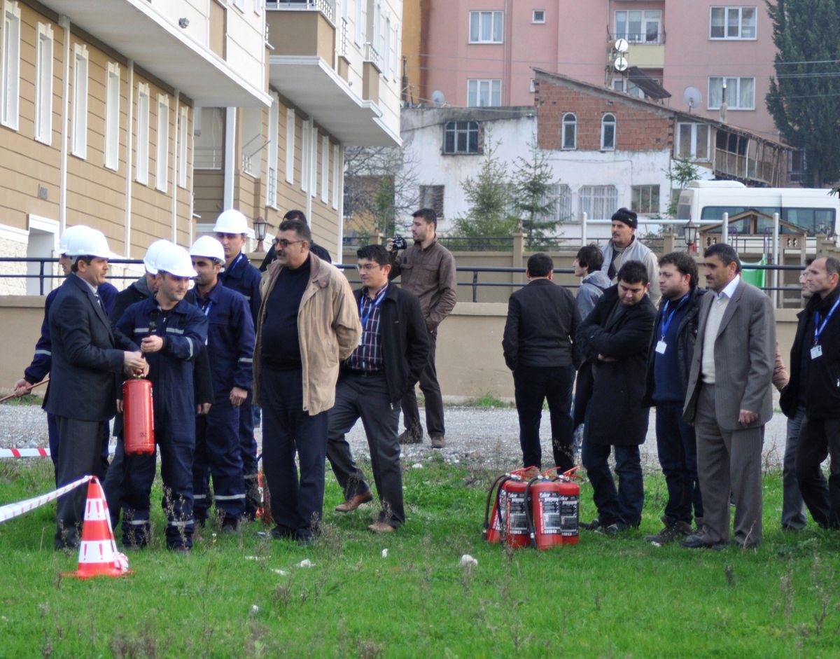 İtfaiyecilere Doğalgaz Eğitimi