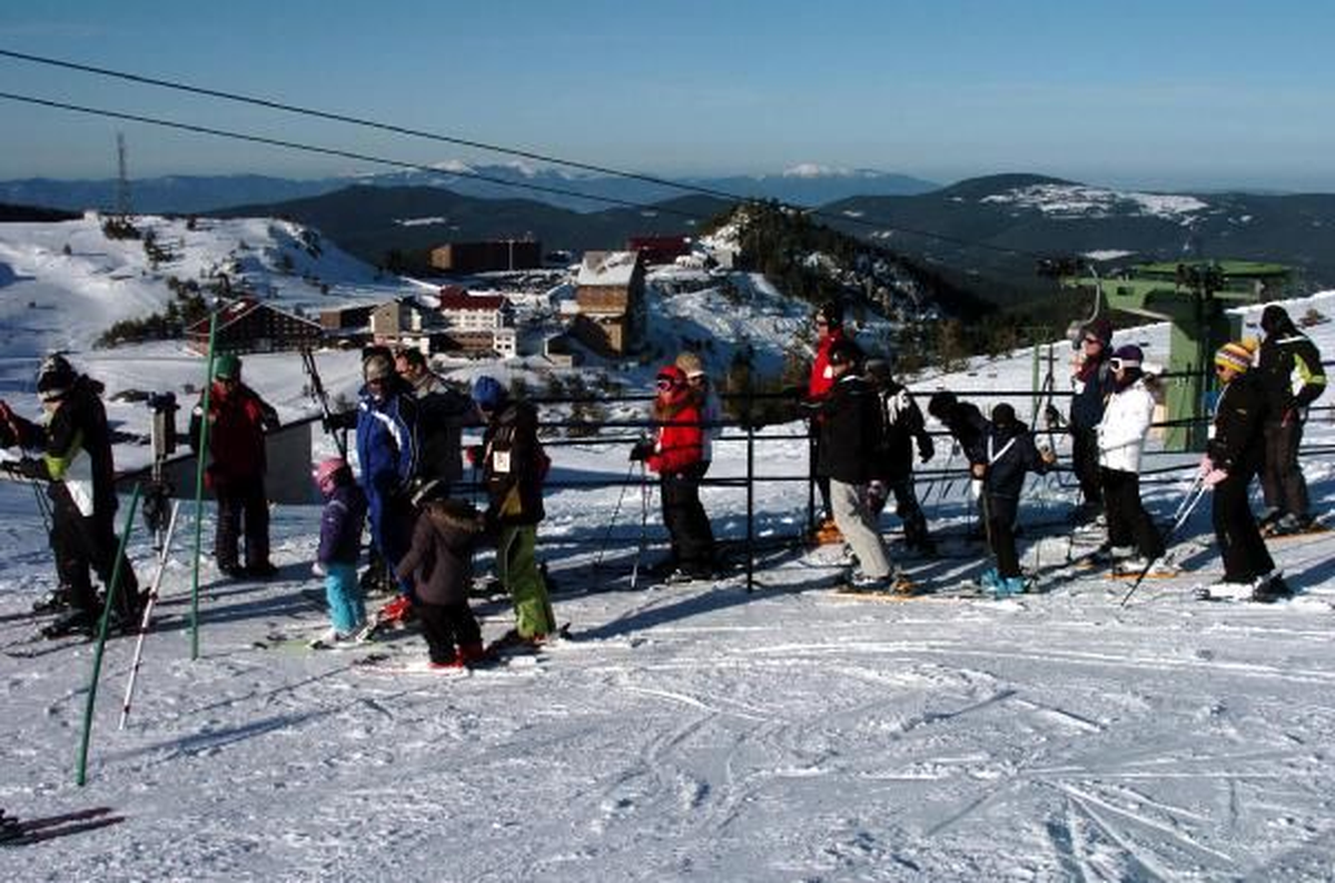 Kartalkaya\'da Kayak Keyfi