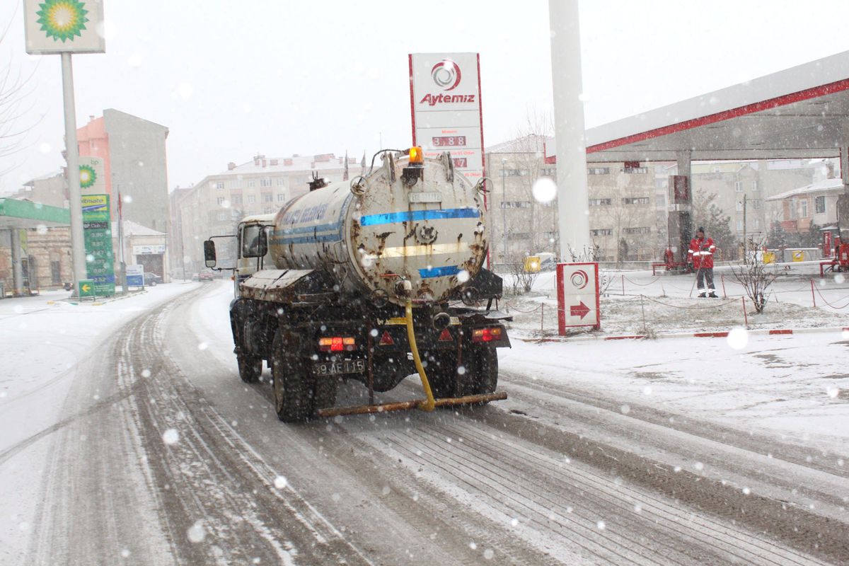 Kırklareli Belediyesi Kışa Hazır