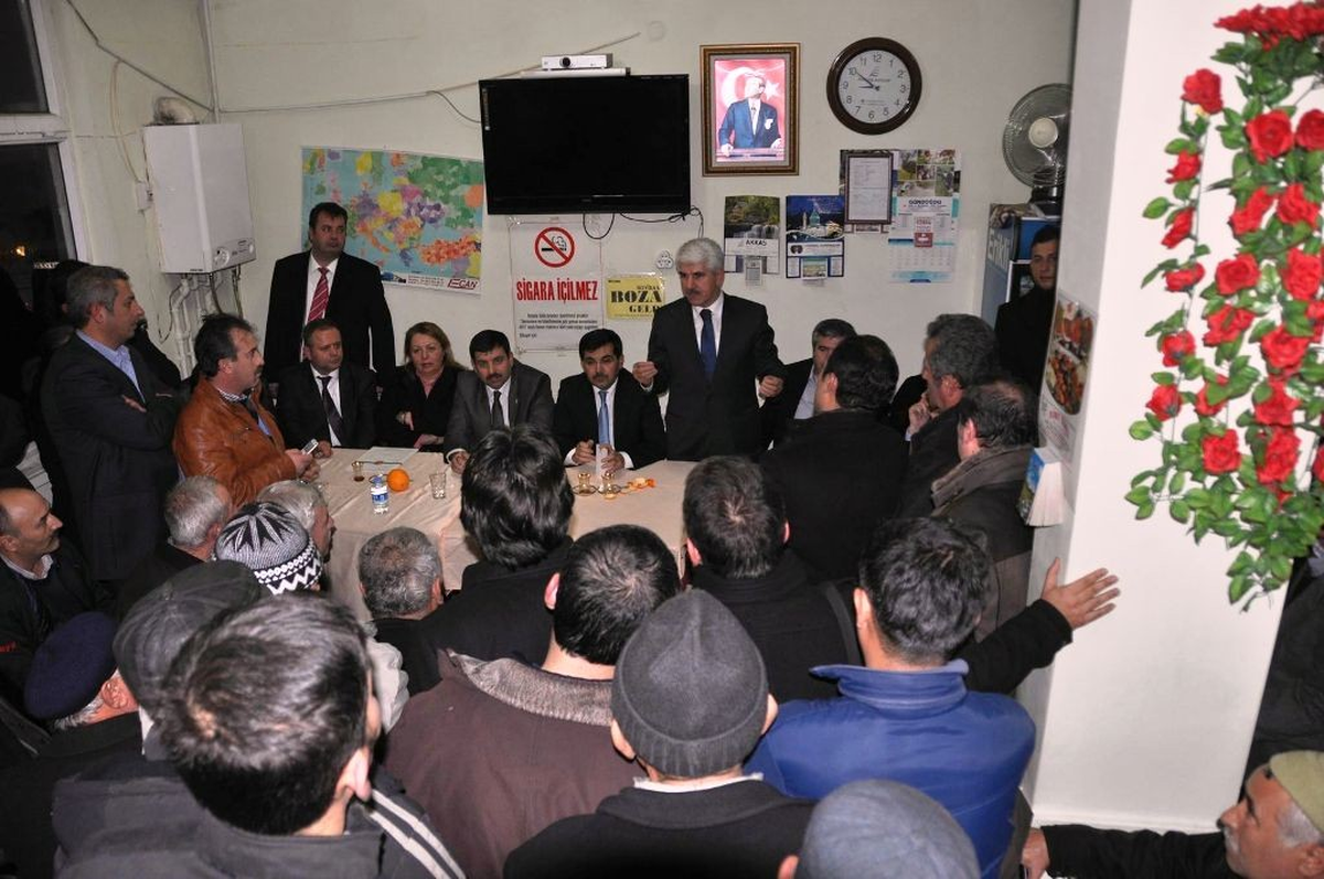 Milletvekilleri ve Başkan Sakallı\'dan Gündoğdu Ziyareti