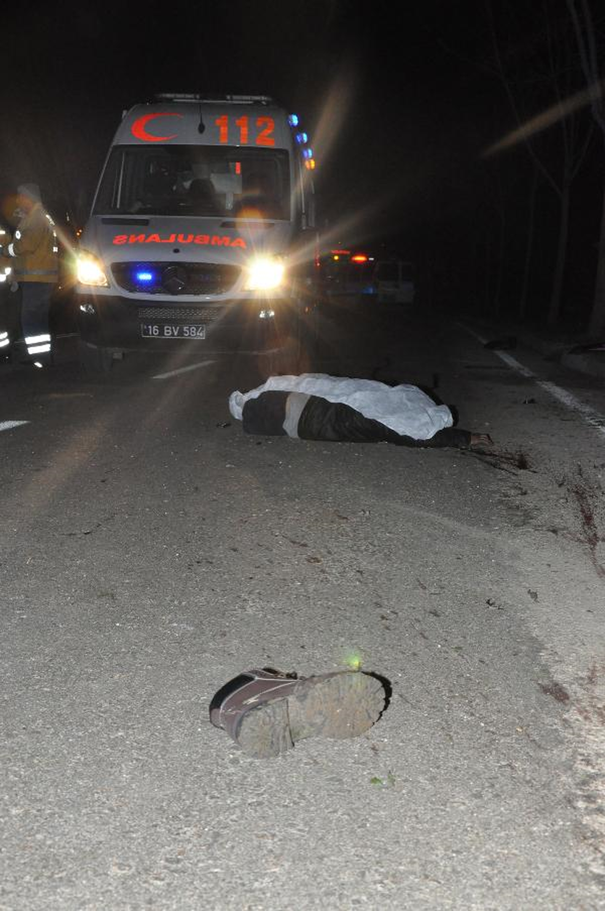 Motosiklet Devrildi, Sürücü Öldü