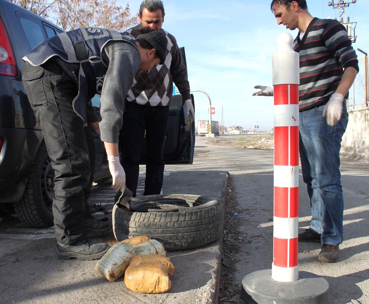 Stepneden Toz Esrar Çıktı
