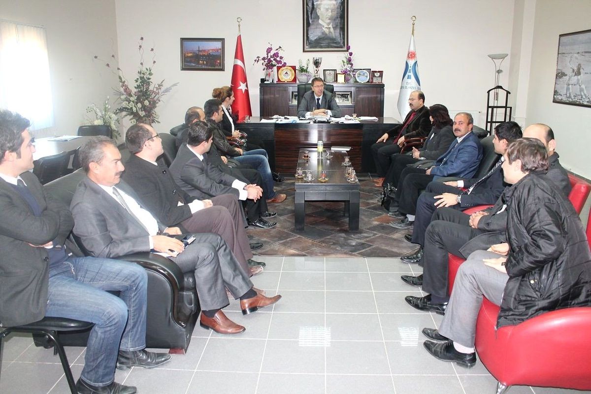 TMMOB Şehir Plancıları Odası\'ndan İl Özel İdaresi\'ne Ziyaret