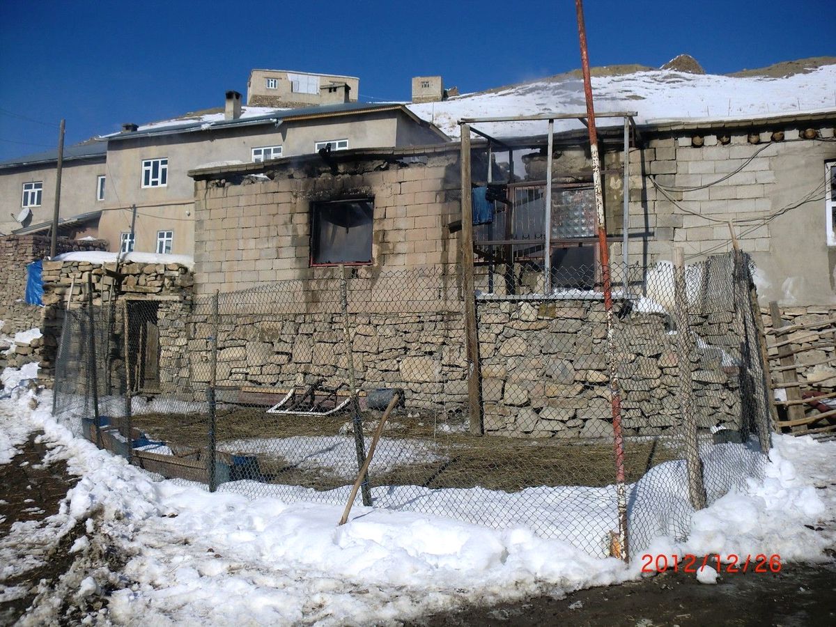 Van\'da Şüpheli Yangın