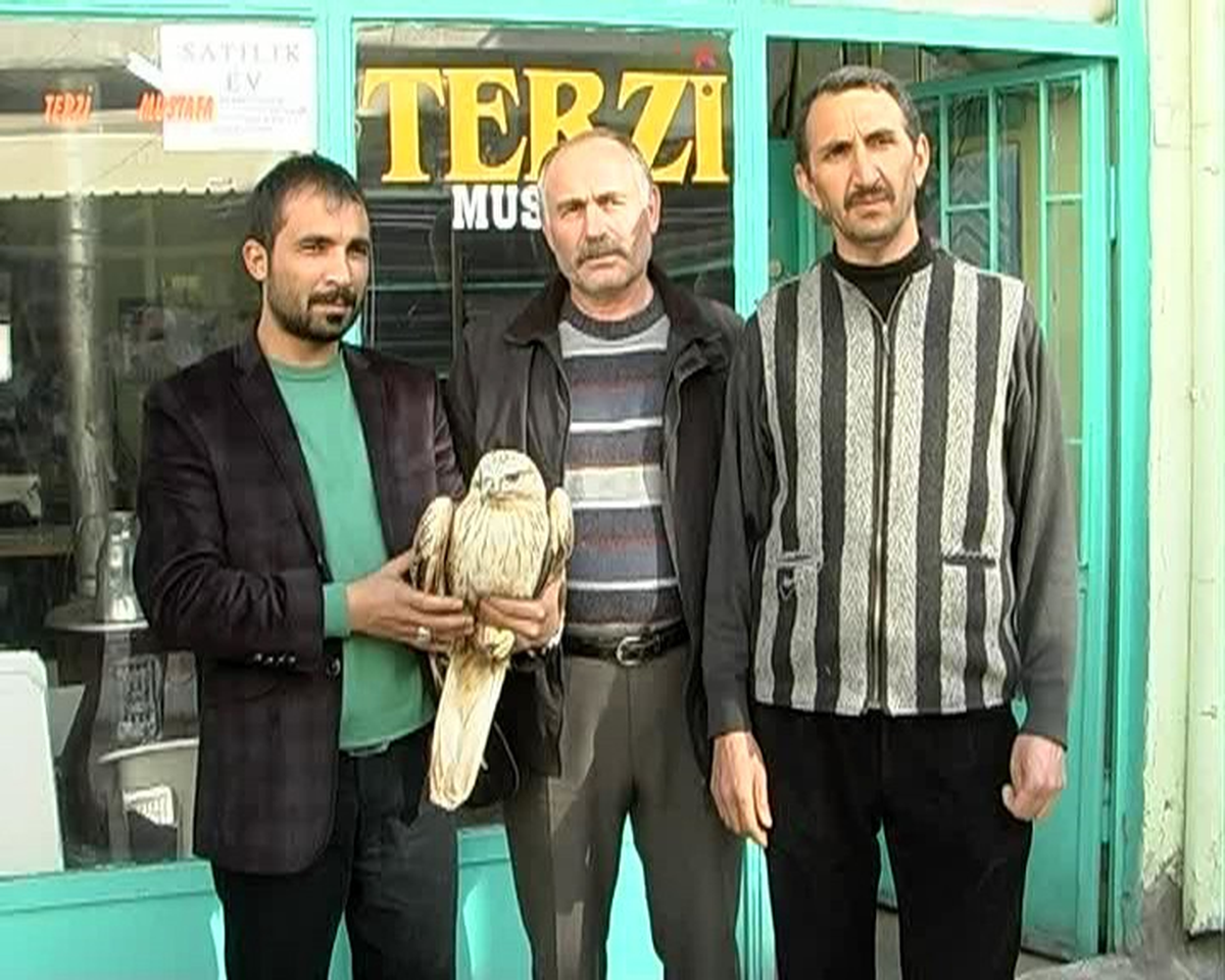 Yaralı Kartalı Yetkililere Verdi