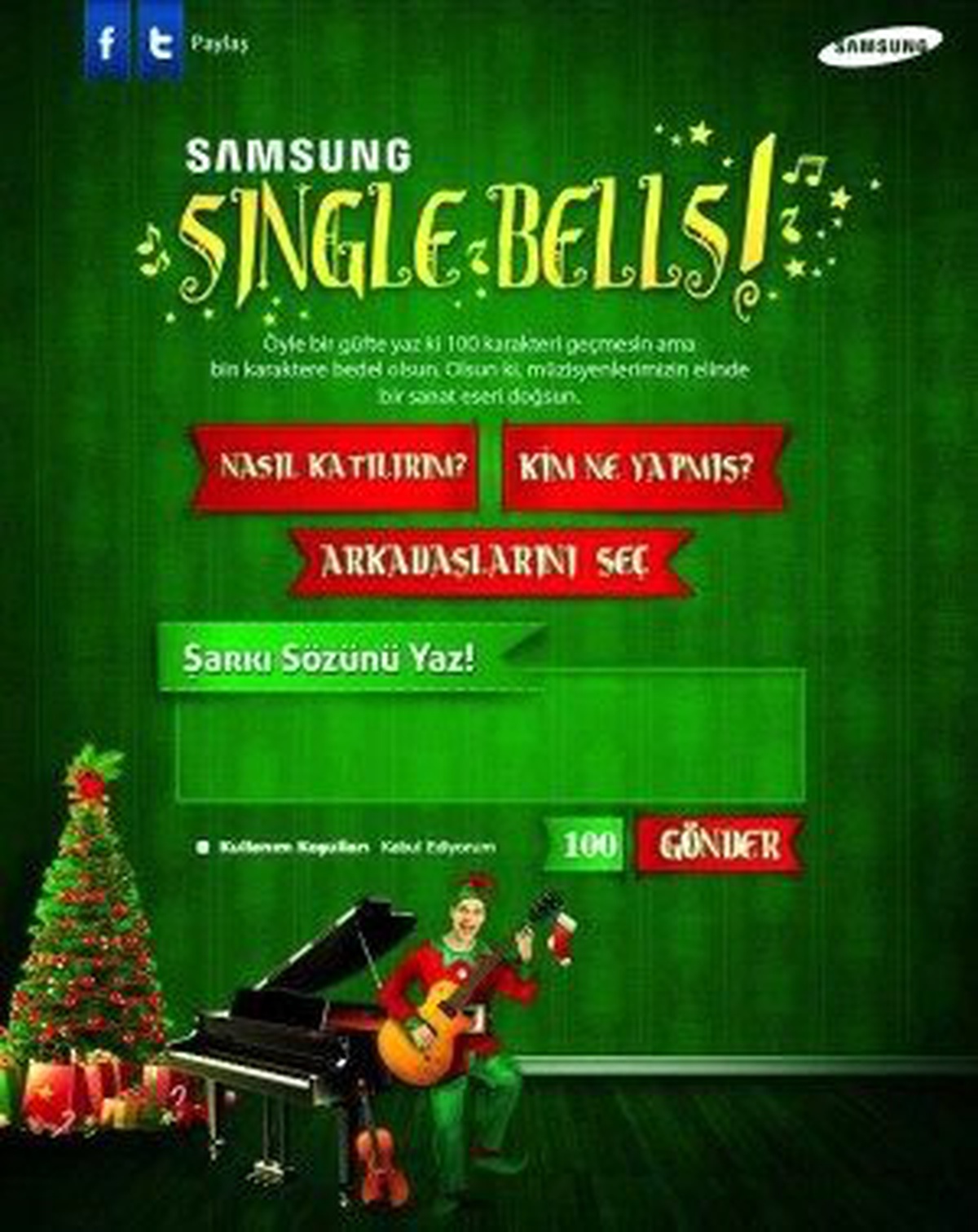Yeni Yıl Mesajınızı Samsung Besteliyor