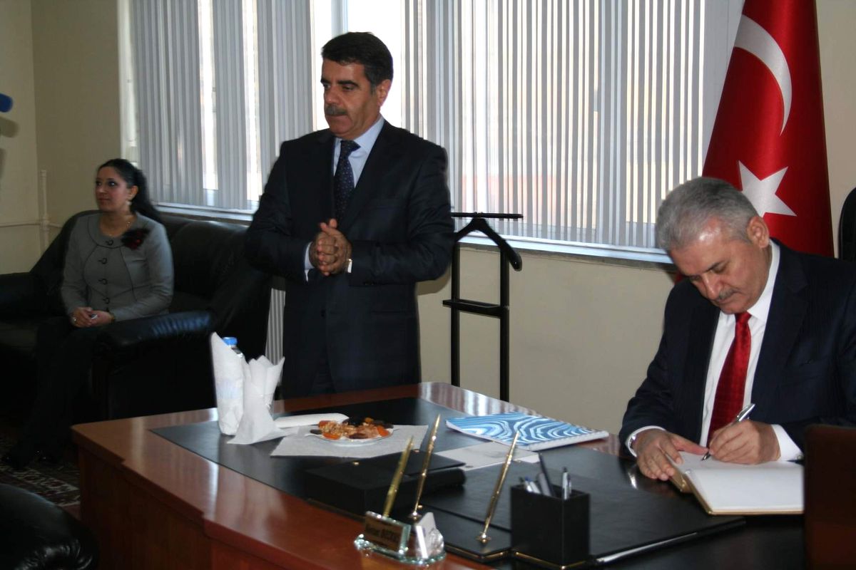 Ulaştırma Bakanı Binali Yıldırım, Kars\'ta