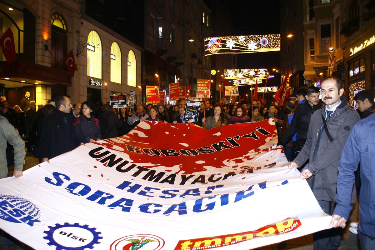 Beyoğlu\'nda "Uludere" Eylemi