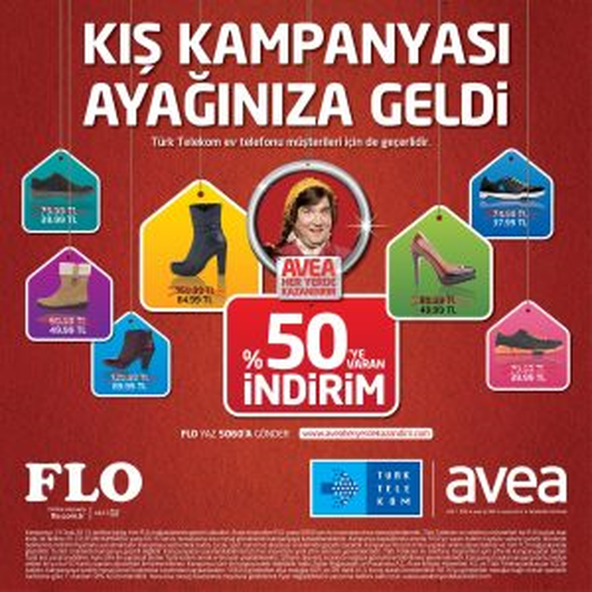Flo\'da Seçili Ürünlerde %50\'ye Varan İndirim