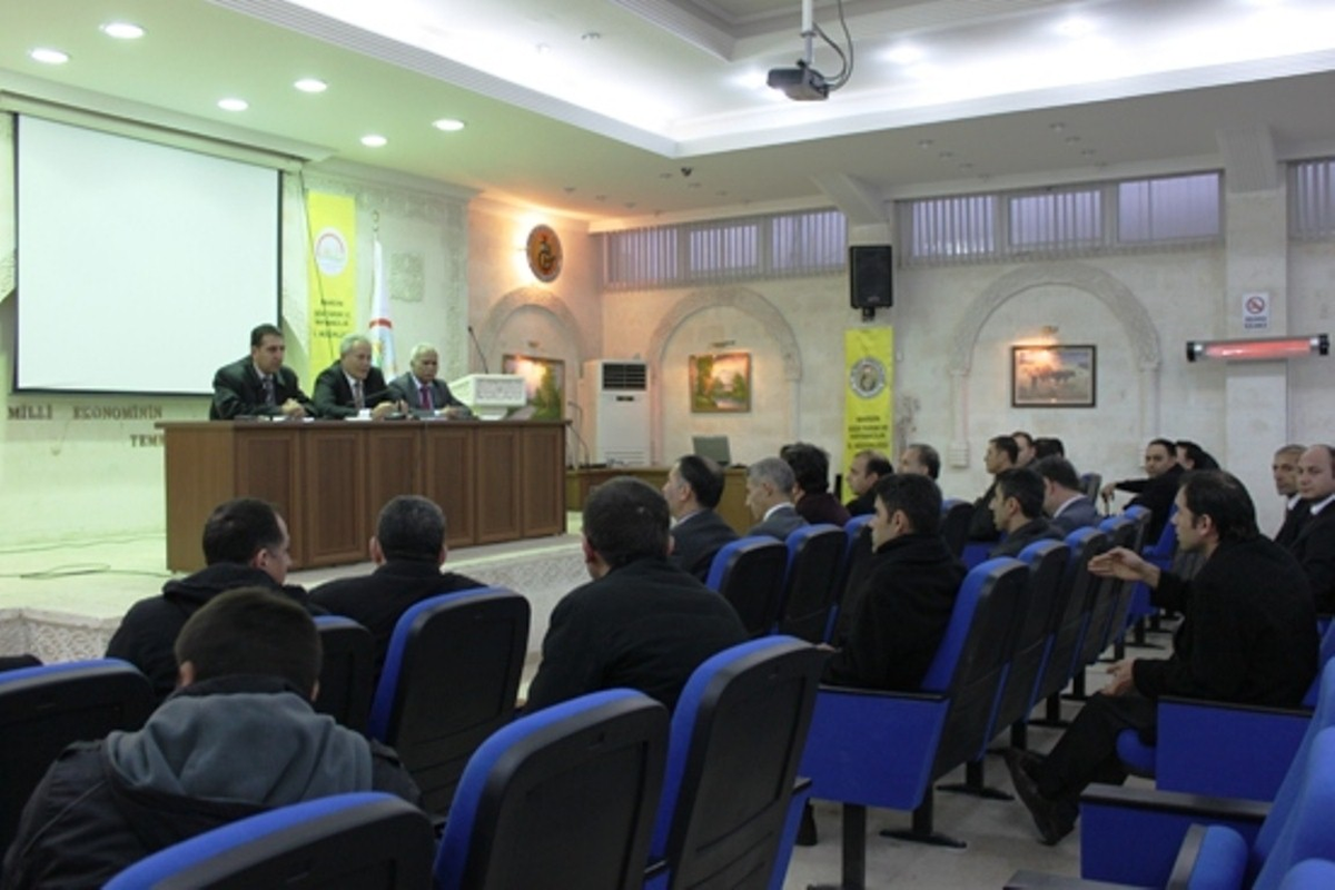 Gıda Tarım ve Hayvancılık İl Müdürlüğü Yılın Son Toplantısını Yaptı