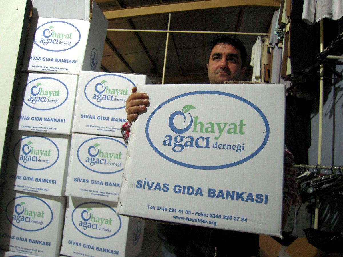 Sivas\'tan Suriyeli Mültecilere Destek