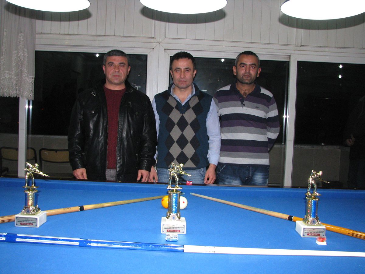 Sungurlu\'da Geleneksel Bilardo Turnuvası Sona Erdi