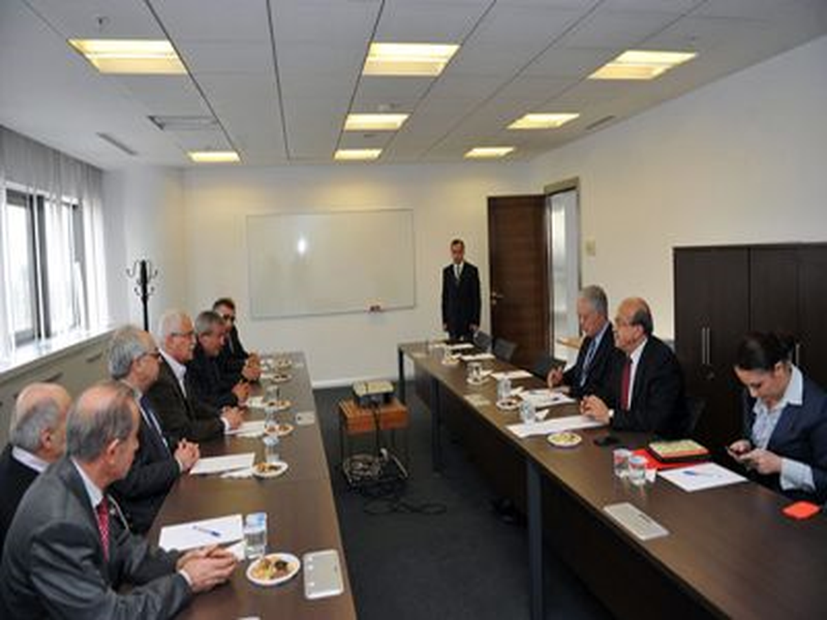Suriyeli Muhaliflerden CHP\'ye Ziyaret (1)