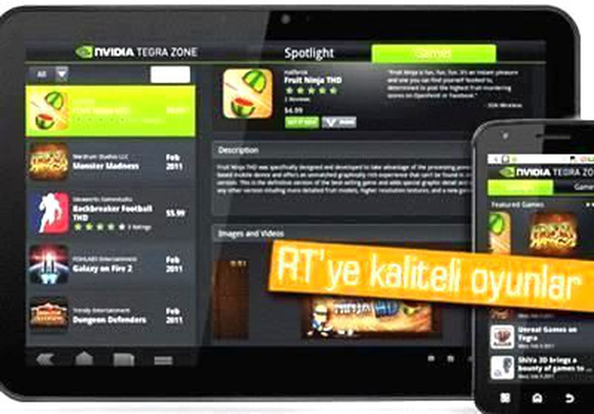 Windows Rt\'de Oyun Keyfine Nvidia Dopingi